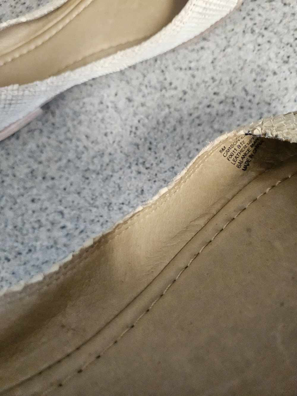 Frye Beige Woven Leather Ballet Flats - Picture 10 of 12